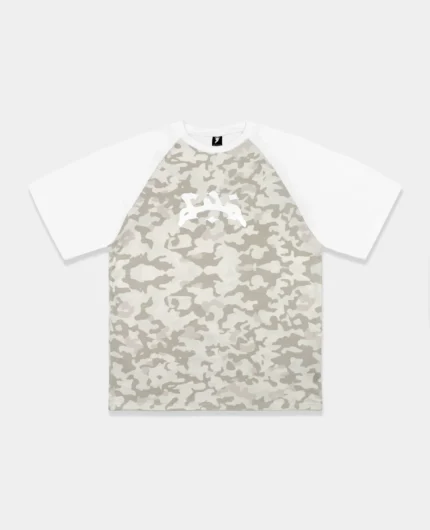 ALL OVER BEIGE CAMO T SHIRT
