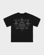 BLACK BLASON T SHIRT