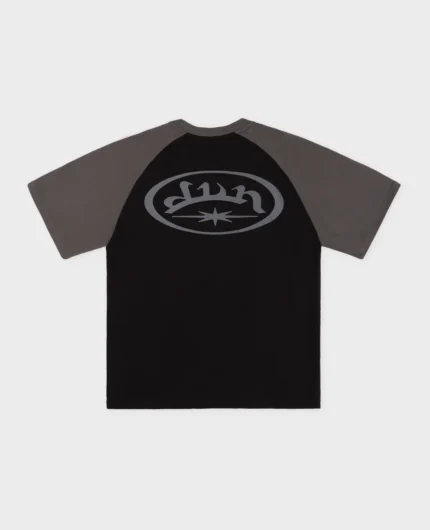 BLACK FUTURA1 RAGLAN T SHIRT