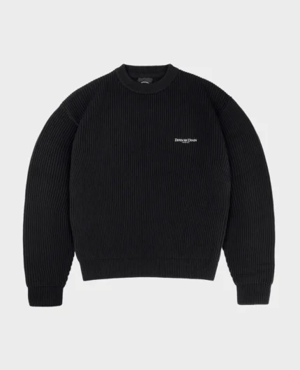 BLACK STRIPE KNIT