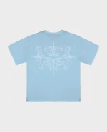 BLUE BLASON T SHIRT