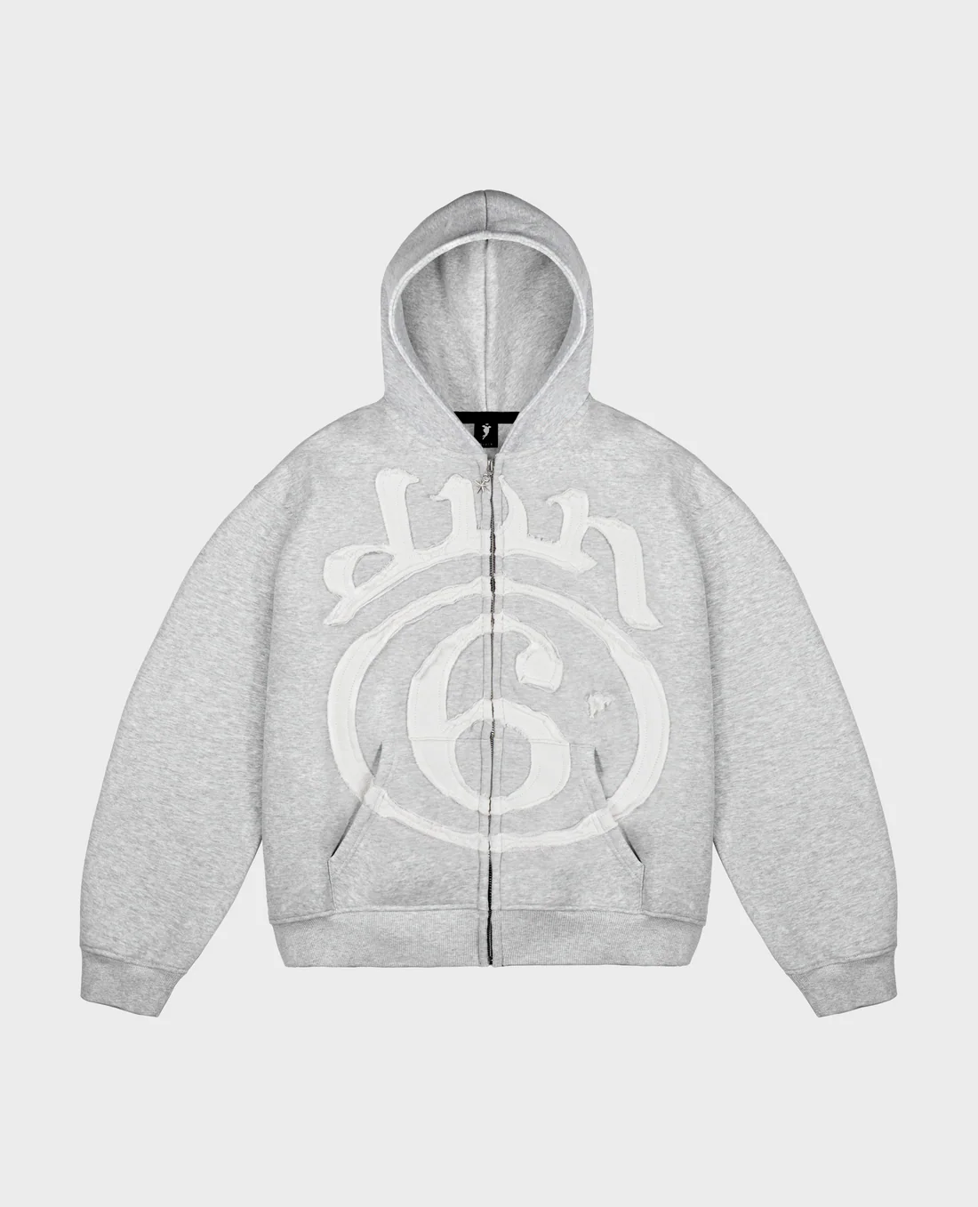 GREY 6STARS PATCH ZIP GREY 6STARS PATCH ZIP